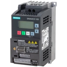 Перетворювач частоти SINAMICS V20 0.12 кВт, 220В (6SL3210-5BB11-2UV1)